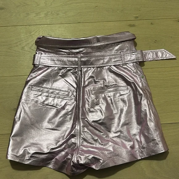 IRO metallic pink shorts - Picture 3 of 5